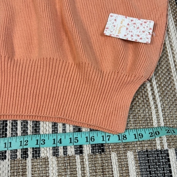 Free People Easy Street Color Block Sweater Size Small Women - Picture 8 of 10